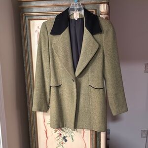 Atelier Paris Vintage Green/Black Jacket.